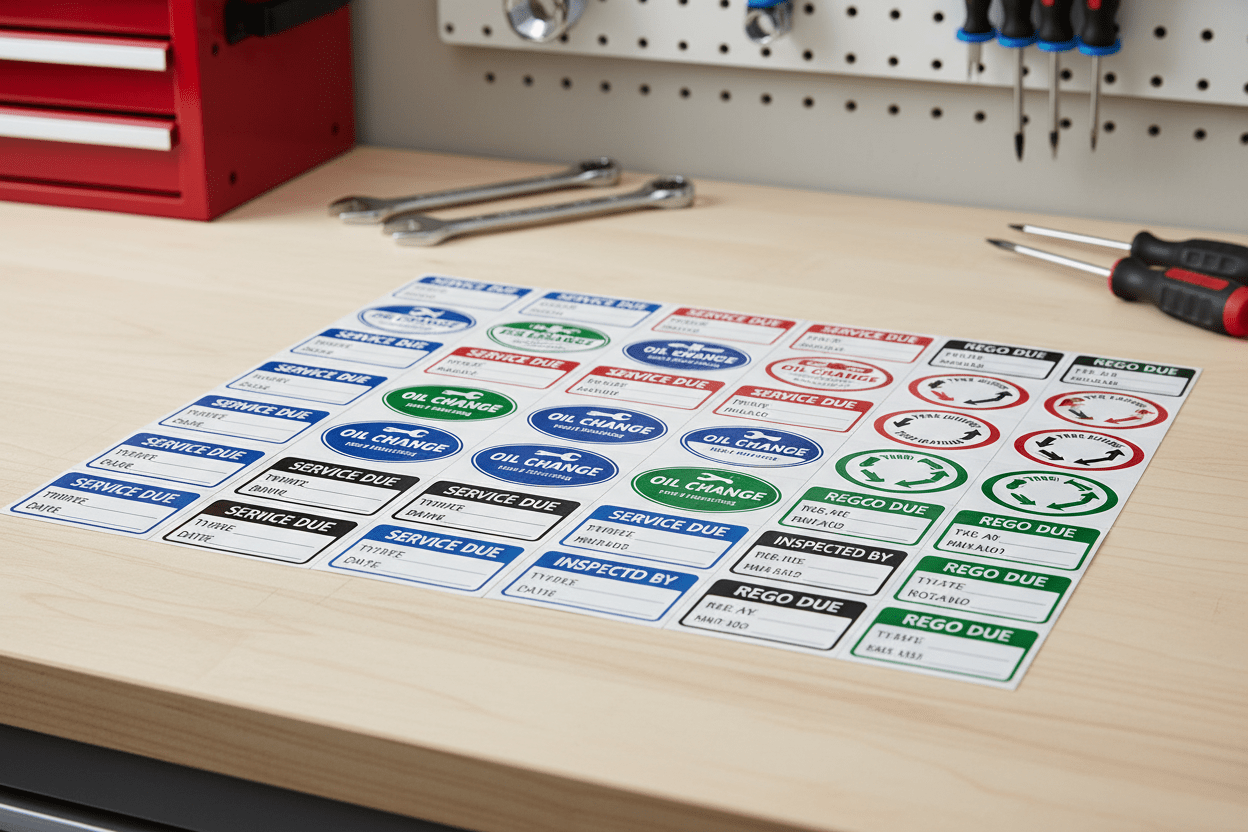 Auto Shop Sticker Top 10 Workshop Stickers Every Mechanic needs | Stick-Dat