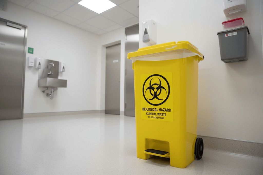 Clinical & Medical Waste Stickers in Australia: Compliance Requirements, Colours, and Correct Labelling - Stick-Dat
