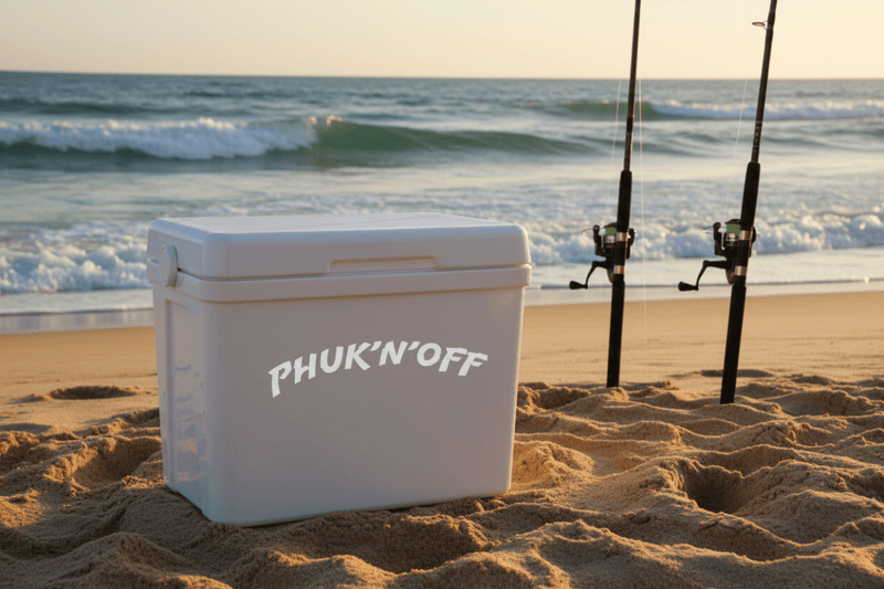 Esky Beach phuk'n'off decal