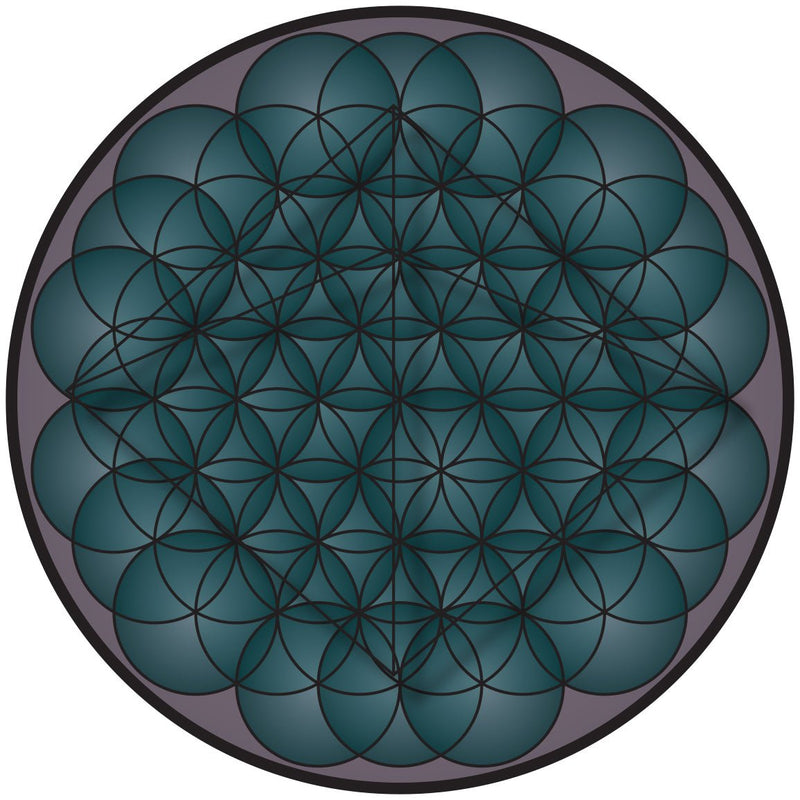 Trippy 3D Pyramid Sticker | Geometric Sacred Geometry Decal - Stick-Dat