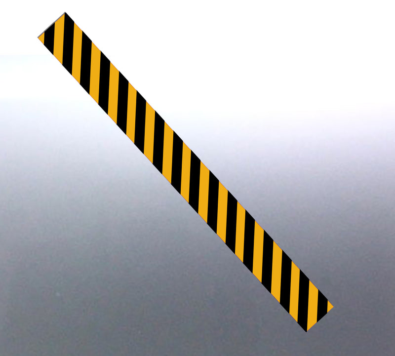Supplementary Pipe Marker – Hazardous Contents (Black & Golden Yellow Y14)