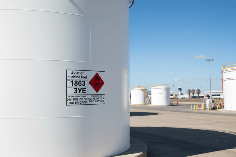 Airport fuel farm