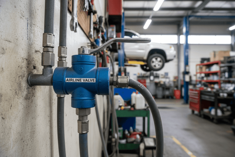 Automotive Workshop Air System