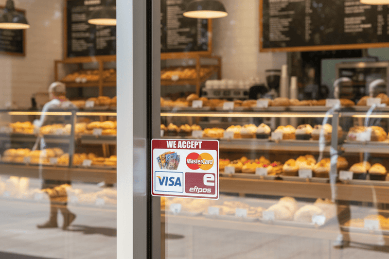 Bakery Glass Sliding Door