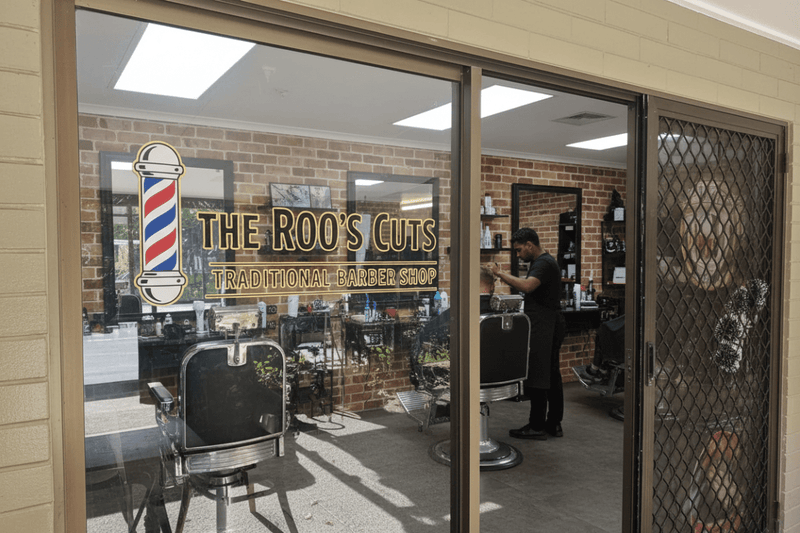 Barber Shop Window