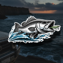 Load image into Gallery viewer, Barra Fishing Boat Decal Hero Image
