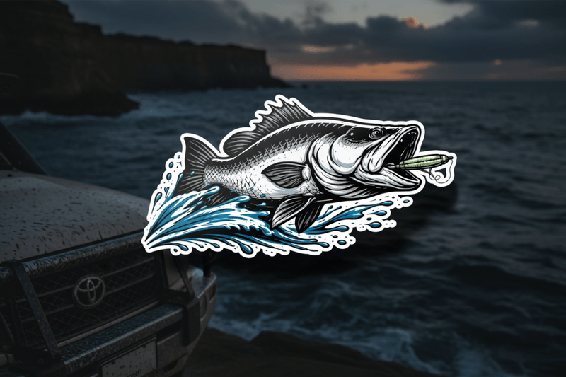 Barra Fishing Boat Decal Hero Image