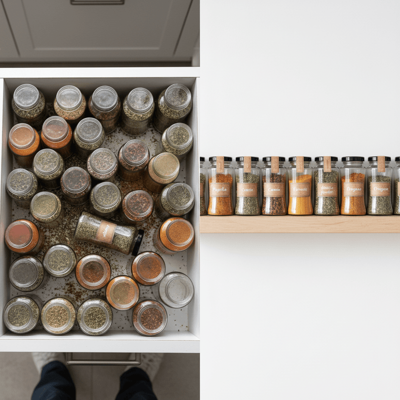Before and After Organisation