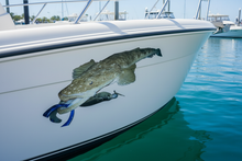 Load image into Gallery viewer, Boat Hull flathead decal lure
