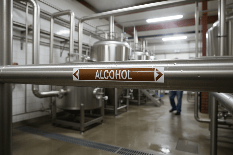 Brewery Piping