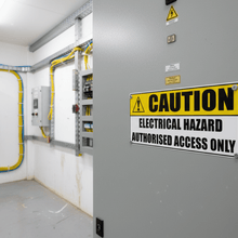 Load image into Gallery viewer, Caution Sign Electrical
