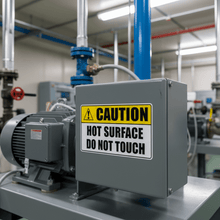 Load image into Gallery viewer, Caution Sign Industrial
