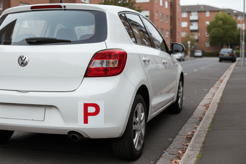 City Car Metal Panel - Square