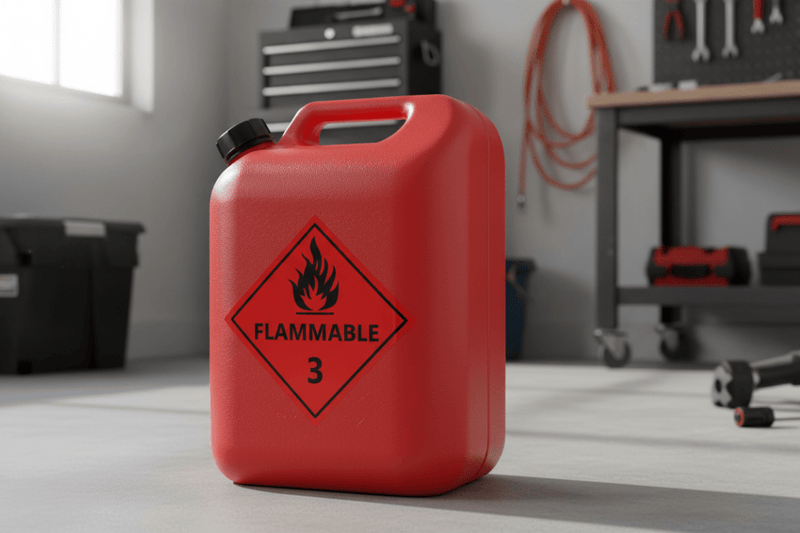 Class 3 on jerry can