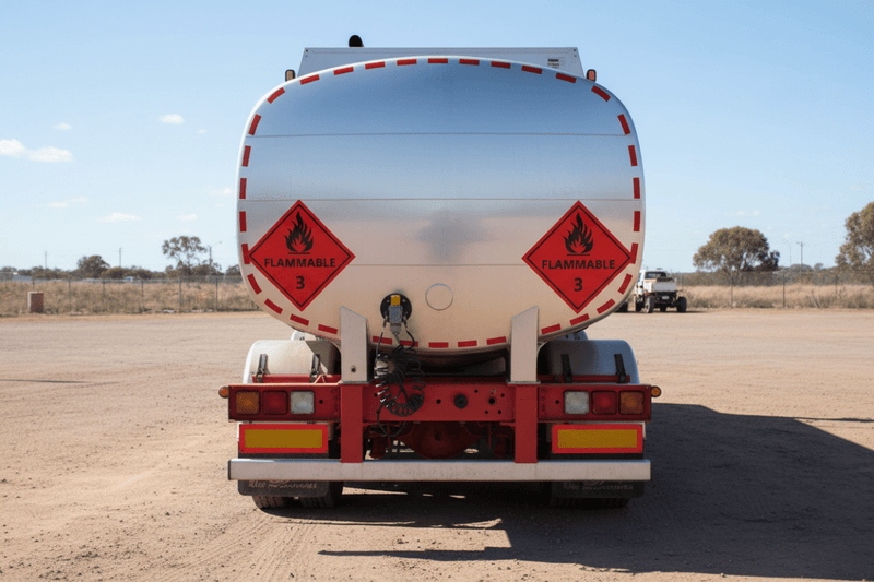 Class 3 on tanker