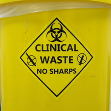 Load image into Gallery viewer, Close-up Biohazard Symbol Detail
