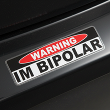 Load image into Gallery viewer, Close-up of sticker on bumper
