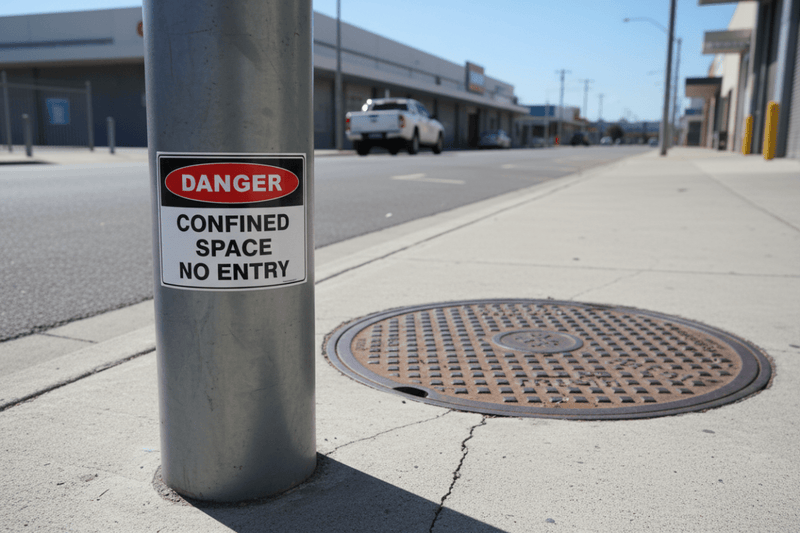 Confined Space - Bollard
