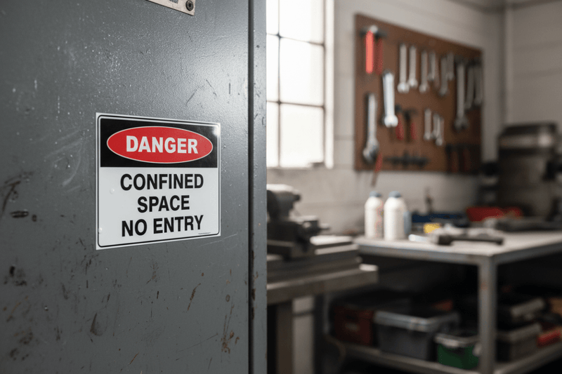 Confined Space - Close-up