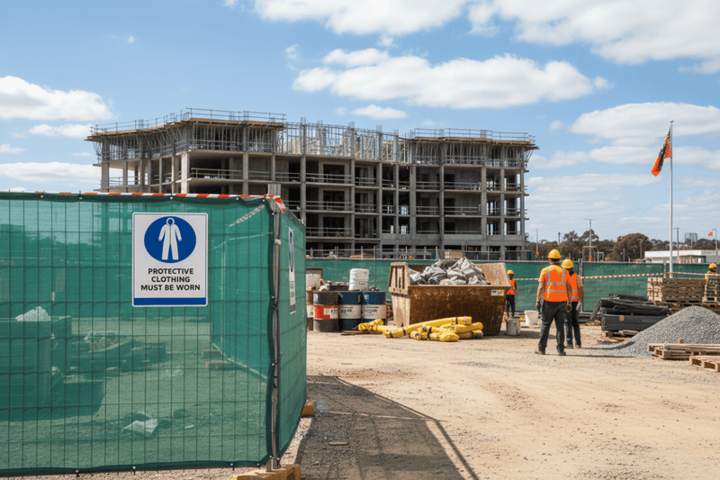 Construction Hazmat Area