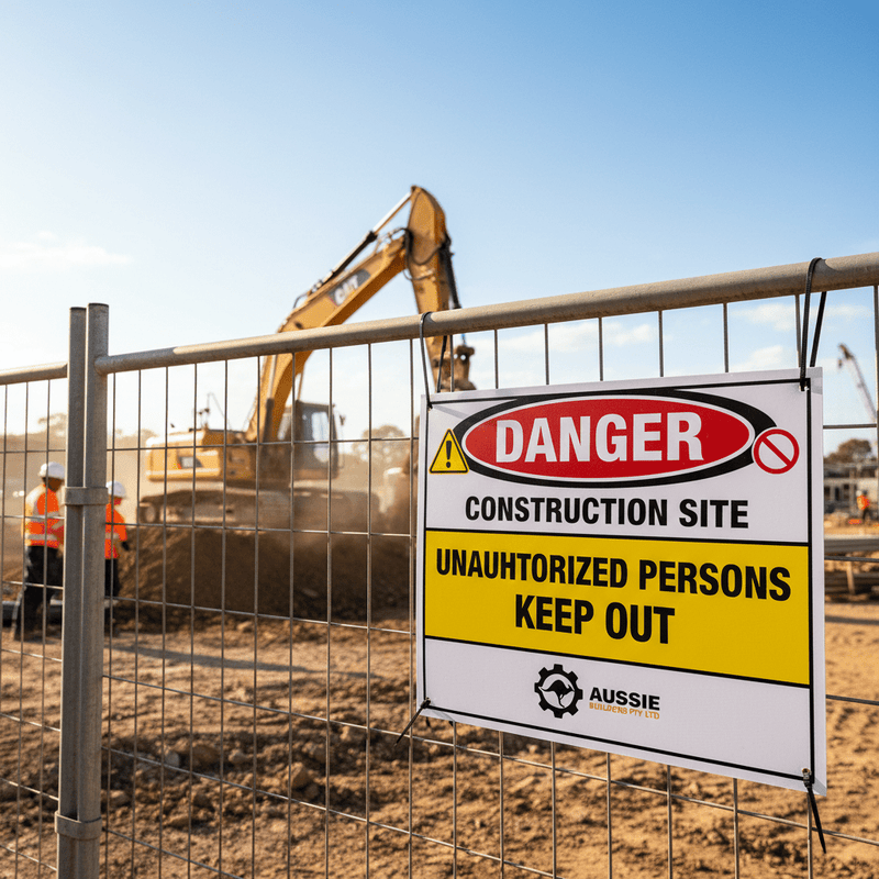 Construction Site Sign