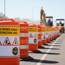 Load image into Gallery viewer, Construction Site Signs Roadworks
