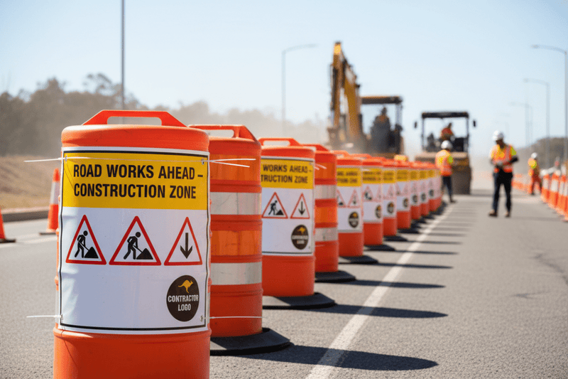 Construction Site Signs Roadworks