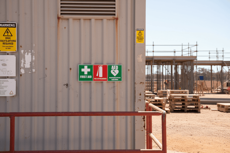 Construction Site Wall