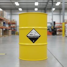 Load image into Gallery viewer, Corrosive Class 8 HAZMAT – Chemical Drum
