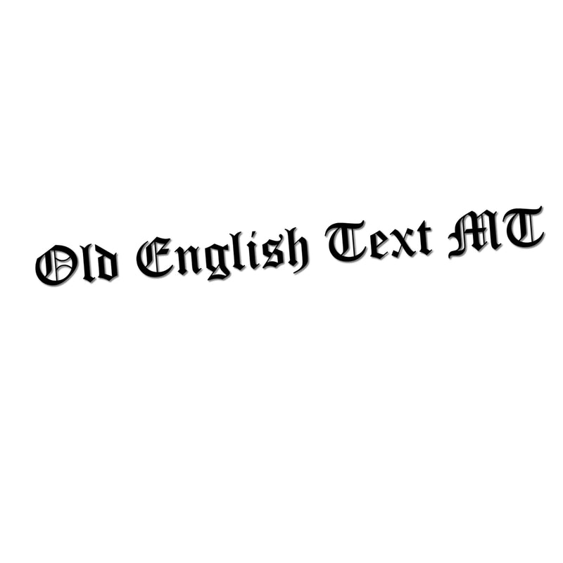 Custom Text Sticker – Your Words, Any Font & Colour | Australian Made