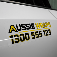Load image into Gallery viewer, Custom Vehicle Stickers Close-Up
