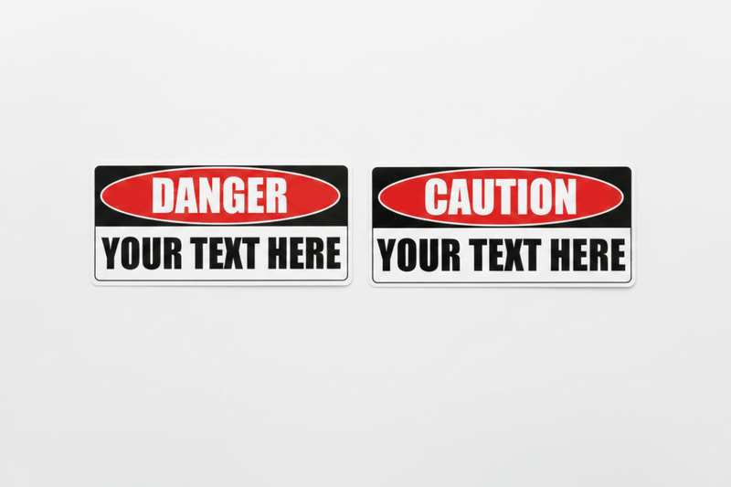 Custom Warning Signs Danger Caution