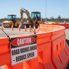 Load image into Gallery viewer, Custom Warning Signs Roadworks
