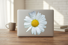 Load image into Gallery viewer, Daisy Sticker on Laptop
