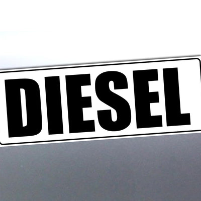 Diesel Fuel Tank Sticker – Fuel Identification Label