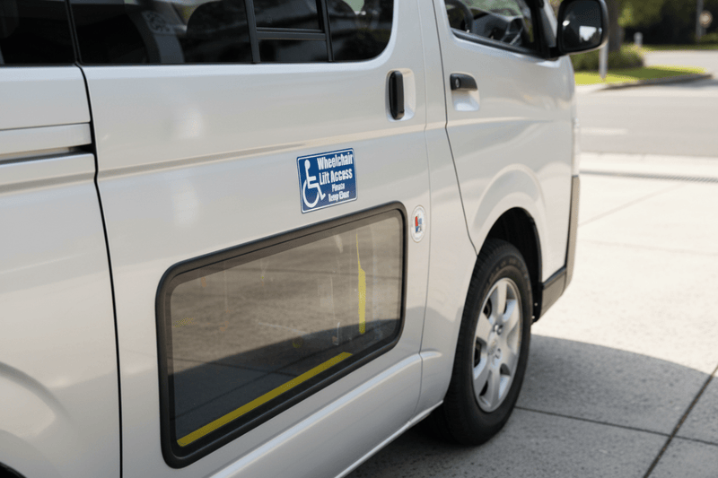 Disabled Van Side Door