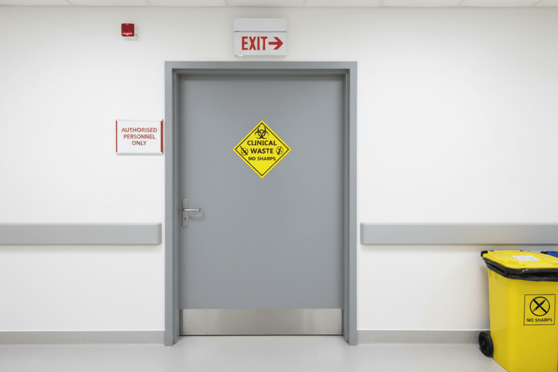 Disposal Room Door