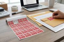 Load image into Gallery viewer, DO NOT BEND Sheet on Desk
