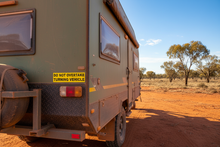 Load image into Gallery viewer, Do Not Overtake on Camper Trailer
