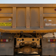 Load image into Gallery viewer, Do Not Overtake on Tipper Truck
