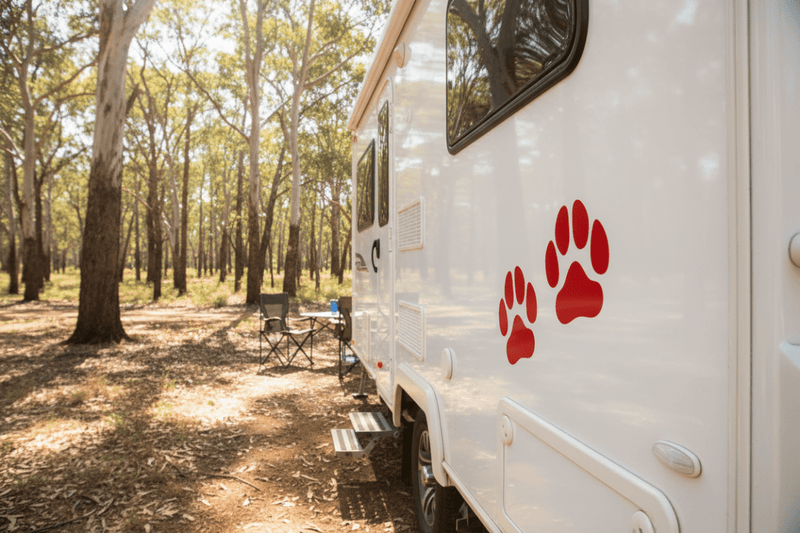 Dog Paws - Red