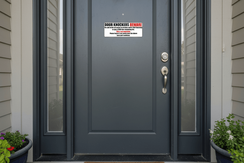 Door Knockers on Front Door