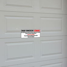 Load image into Gallery viewer, Door Knockers on Garage
