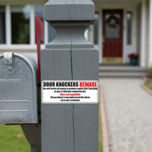 Load image into Gallery viewer, Door Knockers on Mailbox
