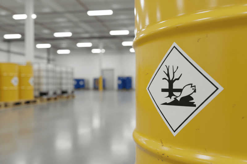 Environmentally Hazardous – Chemical Drum