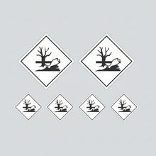 Load image into Gallery viewer, Environmentally Hazardous – Flat Lay Sizes

