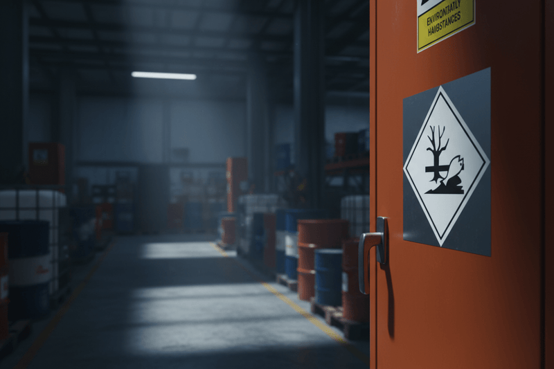 Environmentally Hazardous – Storage Cabinet