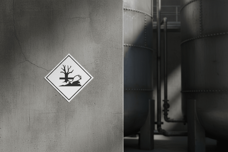 Environmentally Hazardous Substances Sticker Hero Image