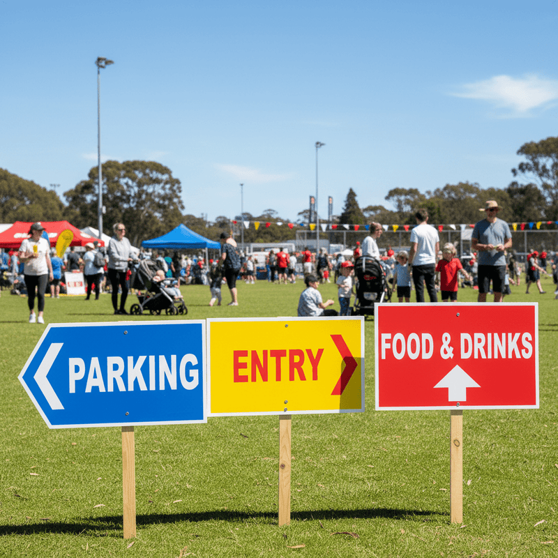 Event Directional Signs