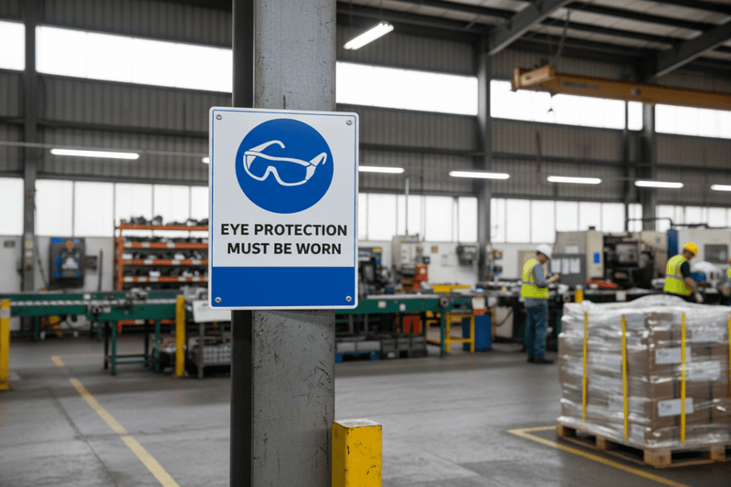 Eye Protection in facility